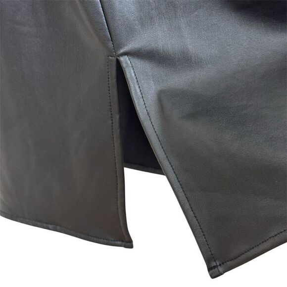 Anne Klein Faux Leather Jacket - Size Large - Picture 11 of 14